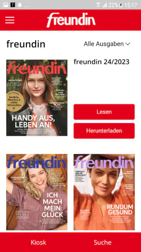 freundin Magazin DE screenshot 1