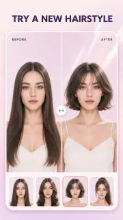 Frisuren Testen: KI Haare screenshot 8