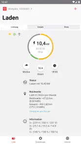 Fronius Solar.wattpilot screenshot