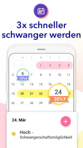 Fruchtbarkeitskalender screenshot