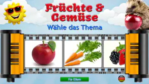 Früchte und Gemüse für Kinder screenshot 1