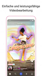 Funimate Videobearbeitung App screenshot