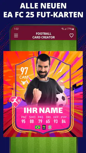 Fußball Card Creator FC 25 screenshot 1