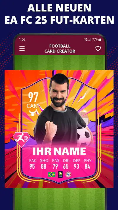Fußball Card Creator FC 25 screenshot 1