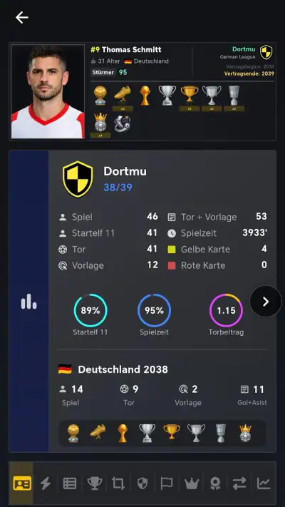 Fußballspieler Karriere screenshot 1