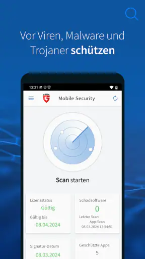 G DATA Mobile Security screenshot 1