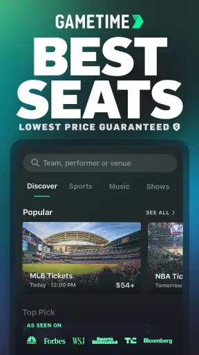 Gametime - Last Minute Tickets screenshot 1