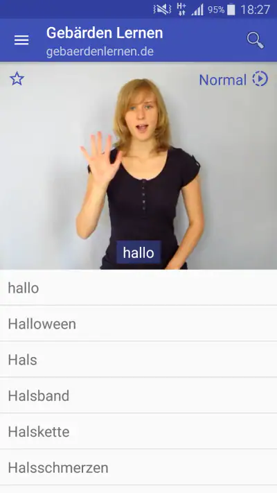 Gebärden Lernen screenshot 1