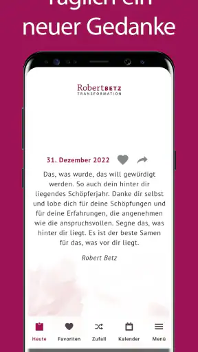 Gedanke zum Tag – Robert Betz screenshot 1