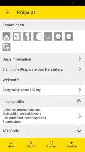 Gelbe Liste Medikamente App screenshot