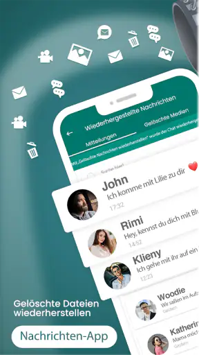 Gelösc Nachrichten widerhstlen screenshot 1