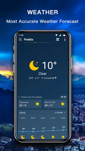 Genaue Wetter-App PRO screenshot 1