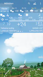 Genaue Wetter YoWindow screenshot