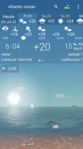 Genaue Wetter YoWindow screenshot