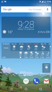 Genaue Wetter YoWindow screenshot