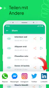 Genesen Gelöscht Nachrichten screenshot