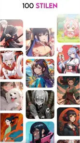 Genie: Anime-KI-Kunstgenerator screenshot