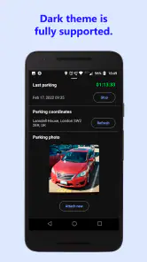 Geparktes Auto finden screenshot
