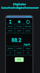 Geschwindigkeitsmesser GPS screenshot