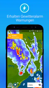 Gewitter Alarm Wetterplaza screenshot