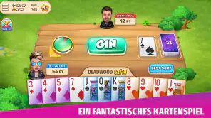 Gin Rummy - Online Rommé screenshot 1