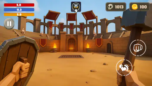 Gladiator-Simulator Arenakrieg screenshot 1