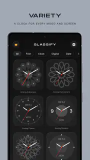 Glassify - Widgets & Designs screenshot 1