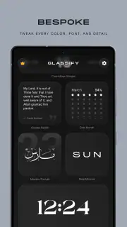 Glassify - Widgets & Designs screenshot 2