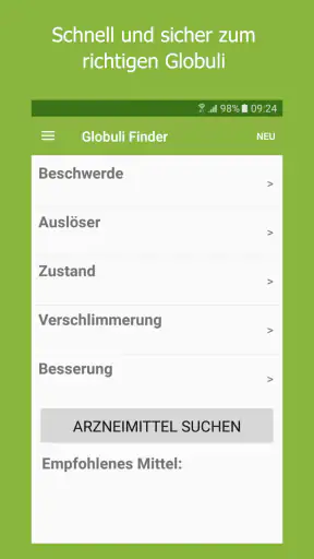 Globuli Finder screenshot 1