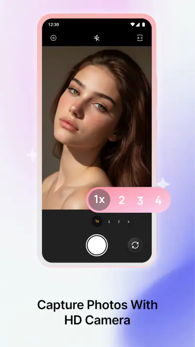 Glowy Beauty Cam: Photo Editor screenshot 1