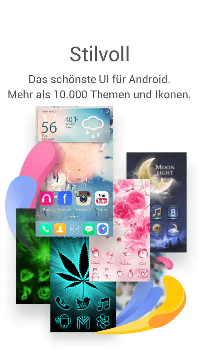 GO Launcher: Thema&Wallpaper screenshot 1