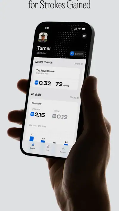 Golfmetrics screenshot 1