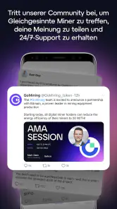 GoMining - Coin Mining App screenshot