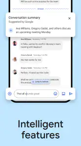 Google Chat screenshot