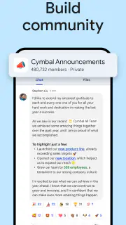 Google Chat screenshot 4