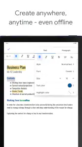 Google Docs screenshot