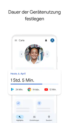 Google Family Link screenshot 1