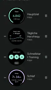 Google Pixel Watch screenshot