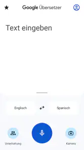 Google Übersetzer screenshot