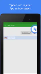 Google Übersetzer screenshot