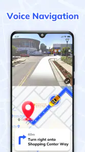 GPS-Karte: Sprachnavigation screenshot