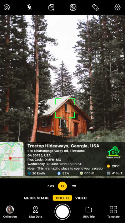 GPS Map Camera screenshot 1