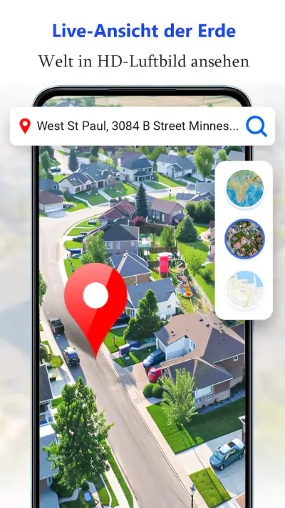 GPS-Satelliten-Live-Erdkarte screenshot 1