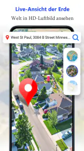 GPS-Satelliten-Live-Erdkarte screenshot