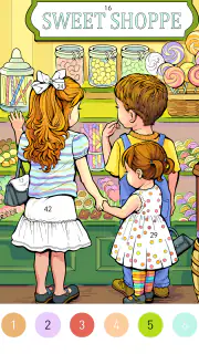 Granny Color By Number Game screenshot 4