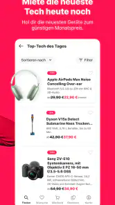Grover – Tech flexibel mieten screenshot