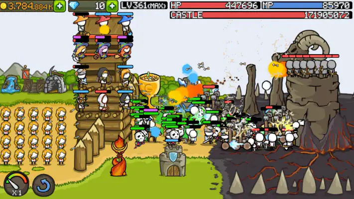 Grow Castle - Tower Defense screenshot 1