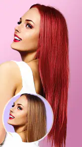 Haarfarbe ändern: haare färben screenshot