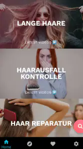Haarpflege App Deutsch screenshot