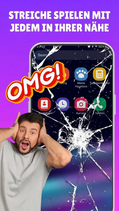 HahaBroken,Kaputter Bildschirm screenshot 1
